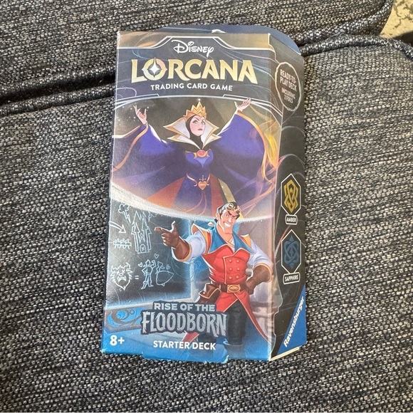 Disney Lorcana Trading Card Game Starter Deck-Rise of the Floodborn - Picture 1 of 5
